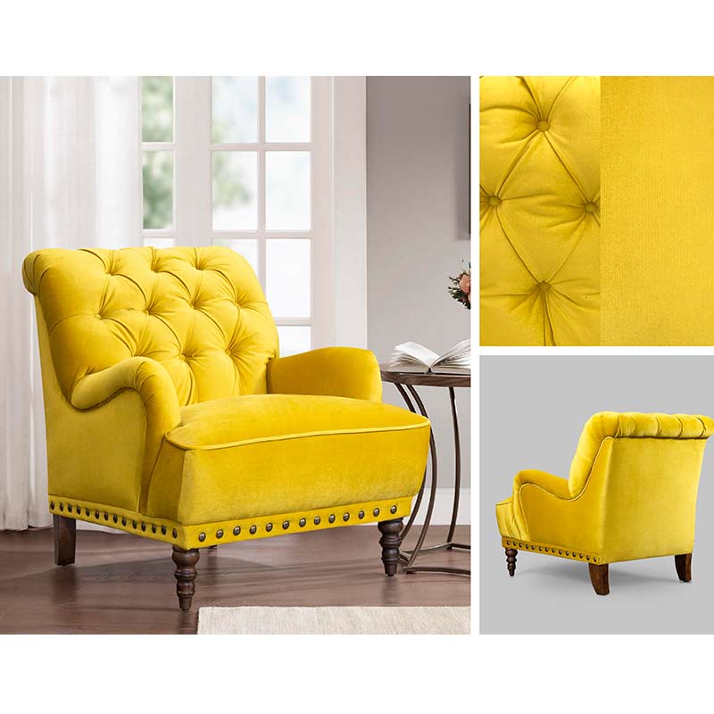 SILLÓN KIEL MOSTAZA- ENTREGA ÚNICAMENTE EN CDMX, QUERÉTARO, PACHUCA, TOLUCA Y SUS ÁREAS METROPOLITANAS