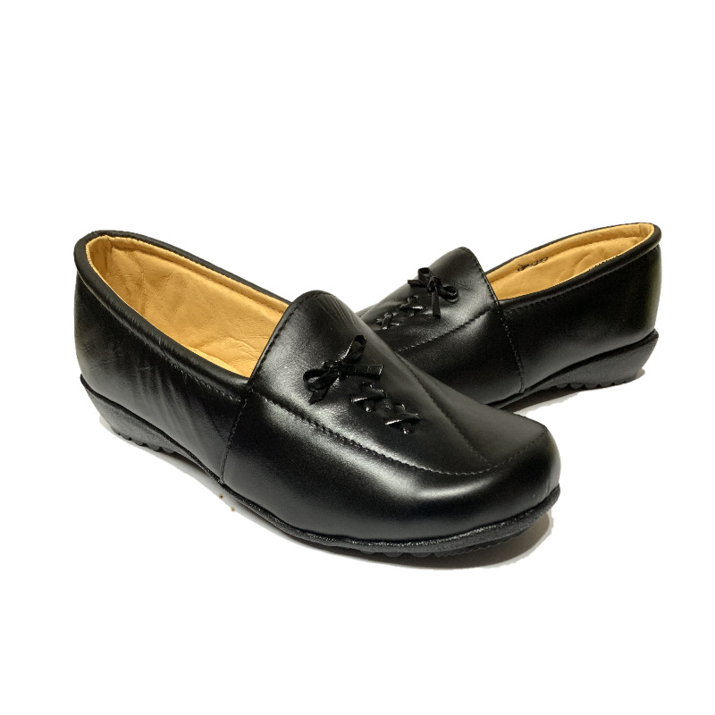 Zapato Para Señora Negros De Piel Casuales Comodos Suaves Ultra Comfort 100% Piel