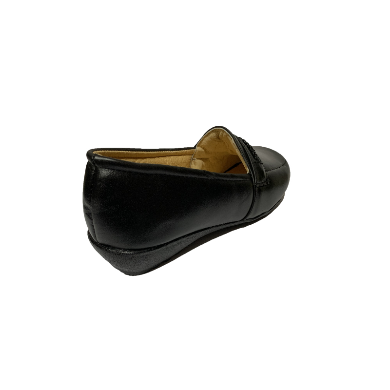 Zapato Para Señora Negros De Piel Casuales Suaves Comodos Ultra Comfort 100% Piel