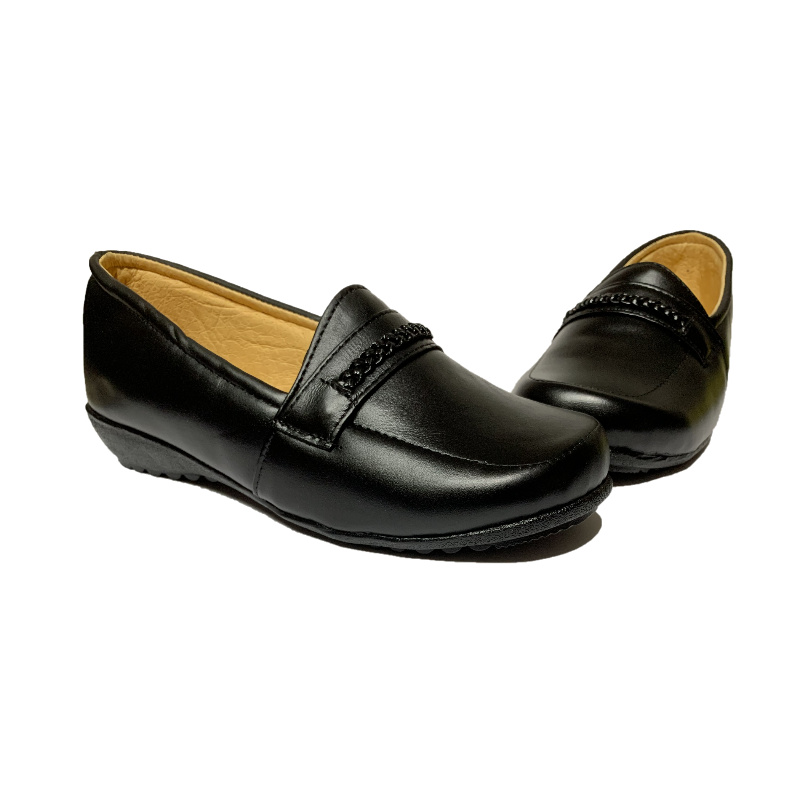 Zapato Para Señora Negros De Piel Casuales Suaves Comodos Ultra Comfort 100% Piel