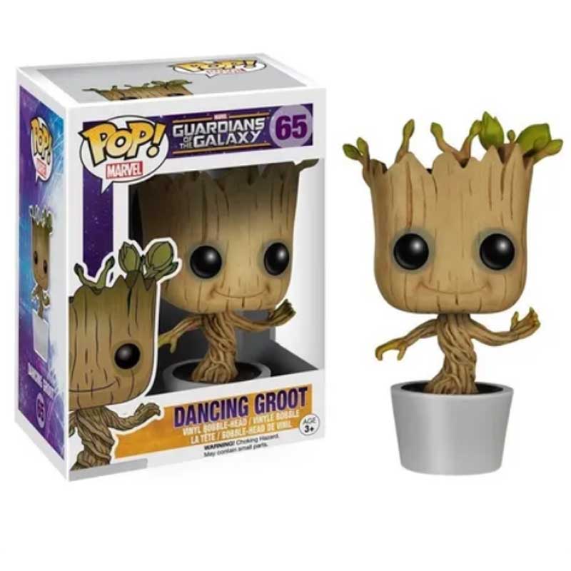 Funko Pop Guardianes De La Galaxia Dancing Groot 65 Nuevo