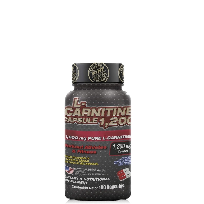Carnitina Cápsulas L-carnitina Pura 100 Caps De 600 Mg F&NT