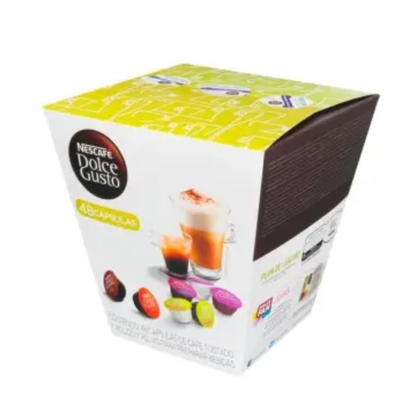 Nescafé Dolce Gusto 7 Sabores Diferentes 48 Cápsulas