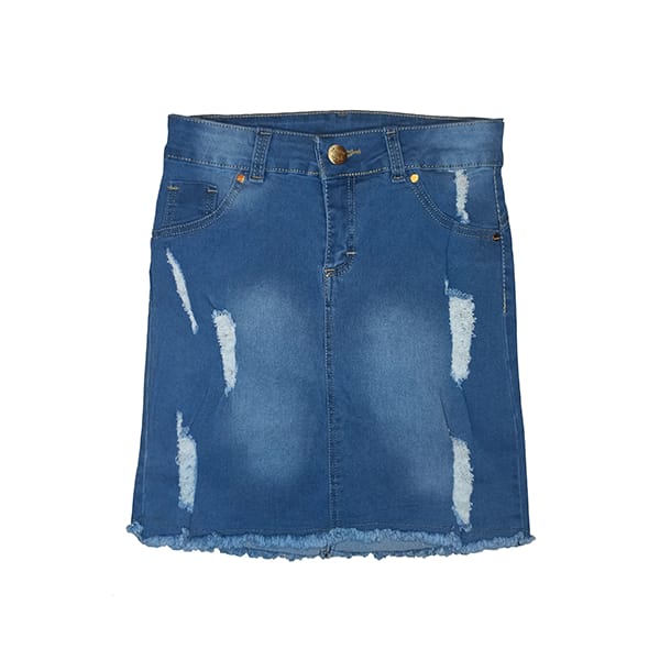 Falda de Mezclilla Azul Cielo Estilo vivo