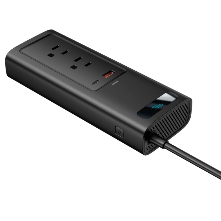 Adaptador de Corriente Para Auto A Multicontacto Baseus 150w