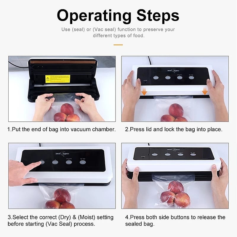 Maquina Empacadora al Vacio de Alimentos 