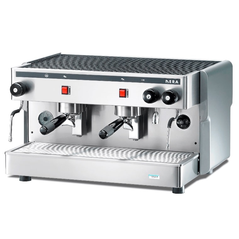 𝗕𝗮𝗿𝗿𝗮 𝗱𝗲 𝗖𝗮𝗳𝗲 𝗚𝗼𝘂𝗿𝗺𝗲𝘁 𝗖𝗮𝗳𝗲𝘁𝗲𝗿𝗮 𝗟𝗮 𝗡𝗲𝗿𝗮 - Cafeteras  Gaggia - Cafetera Express 2Grupos Semiautomatica 