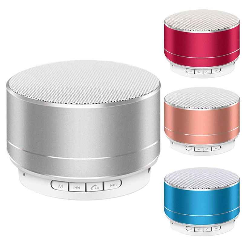 Bocina Mini Portátil Bluetooth Bocina Wireless A10 Altavoz Bluetooth Metálico