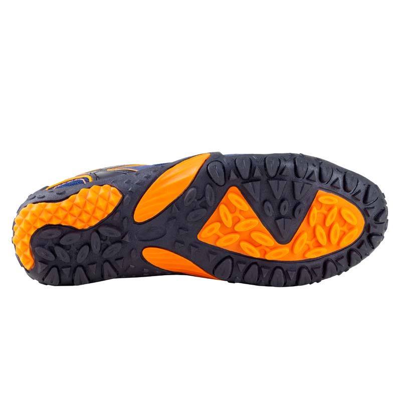 TENIS CLASICOS CHARLY DEPORTIVOS 1024111 MARINO NARANJA ORIGINAL PARA CORRER