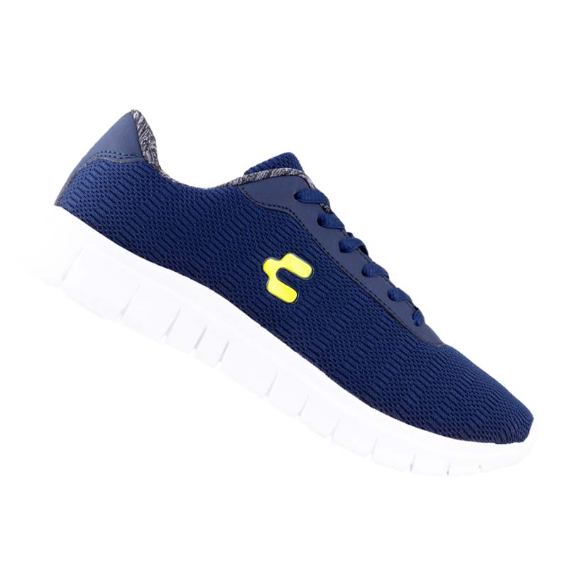 TENIS DEPORTIVOS CHARLY ORIGINAL ESTILO TEXTIL 1029532 MARINO LIMON