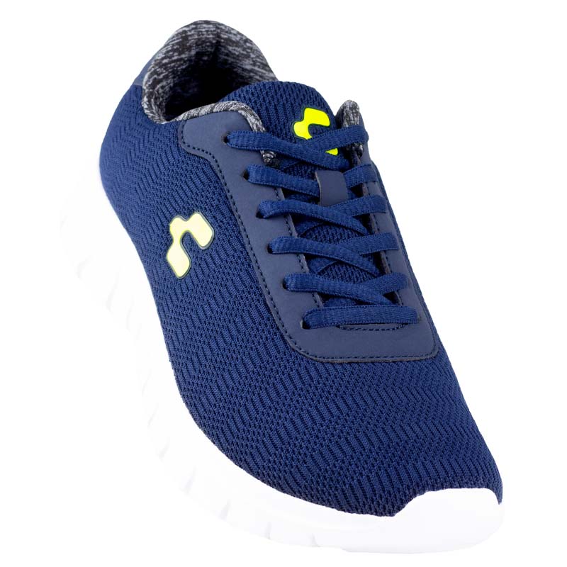 TENIS DEPORTIVOS CHARLY ORIGINAL ESTILO TEXTIL 1029532 MARINO LIMON