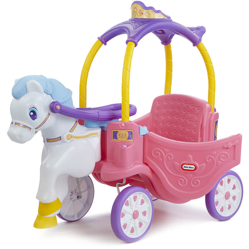 Carruaje de Princesas para Niñas Carrito Princess & Horse Carriage de Little Tikes