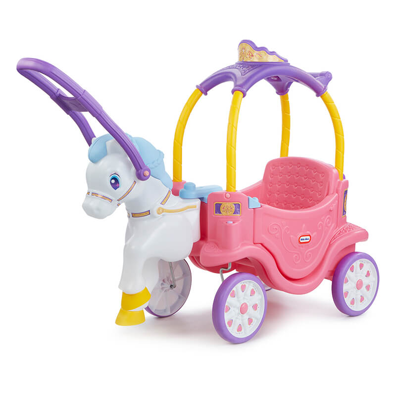 Carruaje de Princesas para Niñas Carrito Princess & Horse Carriage de Little Tikes