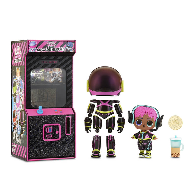 Muñecos L.O.L. Surprise Boys Superheroe Arcade 15 sorpresas