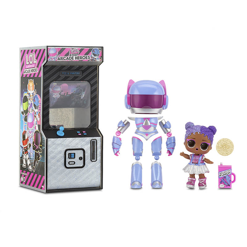 Muñecos L.O.L. Surprise Boys Superheroe Arcade 15 sorpresas