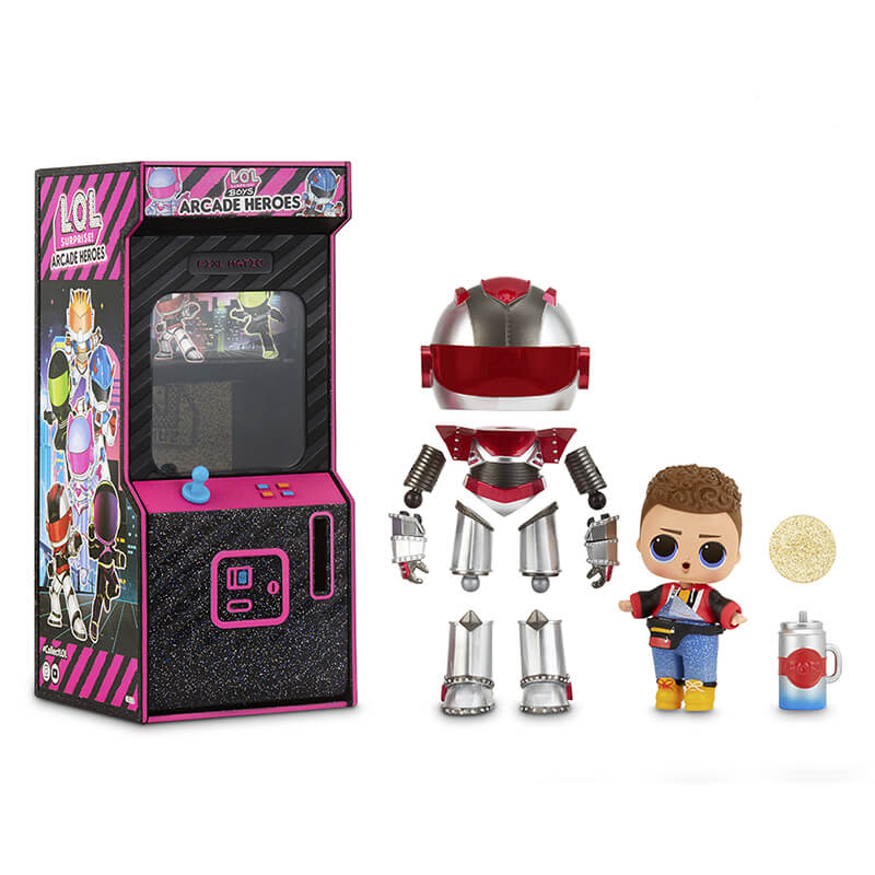 Muñecos L.O.L. Surprise Boys Superheroe Arcade 15 sorpresas