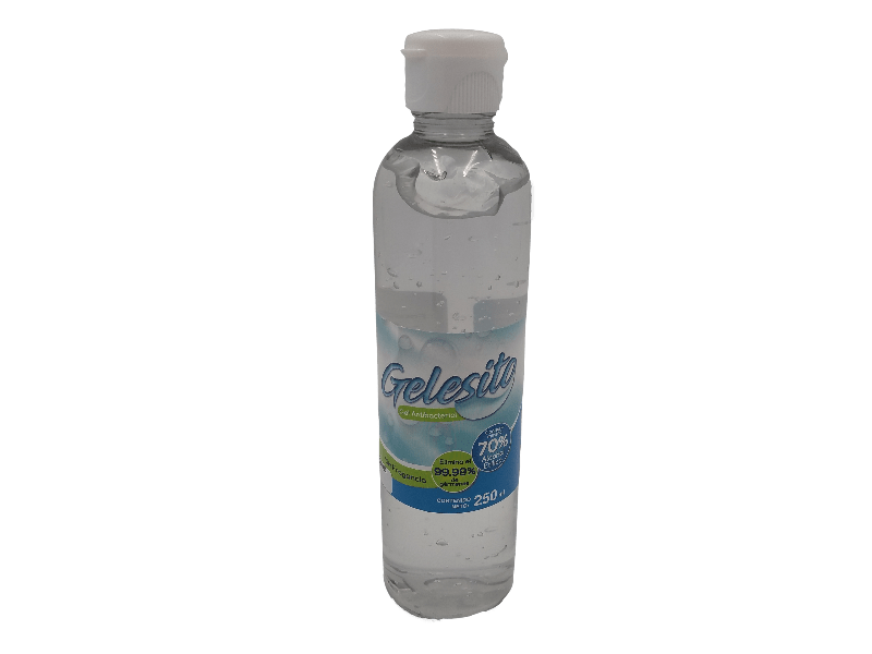 GEL ANTIBACTERIAL 70% ALCOHOL 250 ML