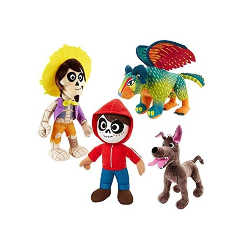 Peluche Coco Colección Completa Disney Pixar Original Pack 4