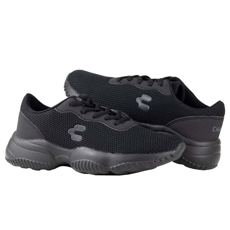 TENIS URBANOS CHARLY CITY SPORT SUELA GRUESA 1029923 NEGRO NEGRO ORIGINAL