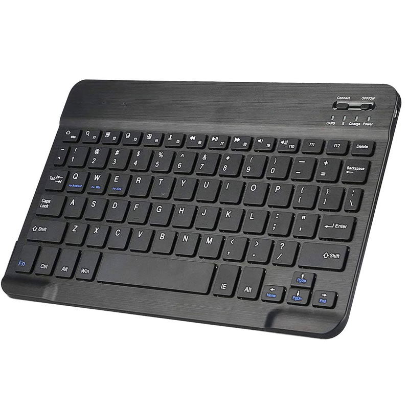 Funda Con Teclado Bluetooth Para Tablet Samsung Galaxy Tab A7 10.4 SM-T500 SM-T505 (2020) Azul