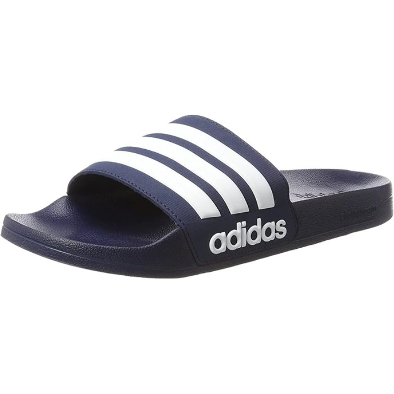 Sandalias  Original Adidas Adilette Cloudfoam Marino Hombre AQ1703