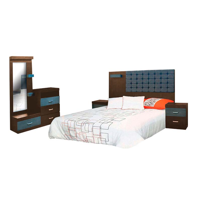 RECÁMARA VENECIA KING SIZE 5 PZ-ENTREGA UNICAMENTE EN CDMX, QUERÉTARO Y SUS ÁREAS METROPOLITANAS