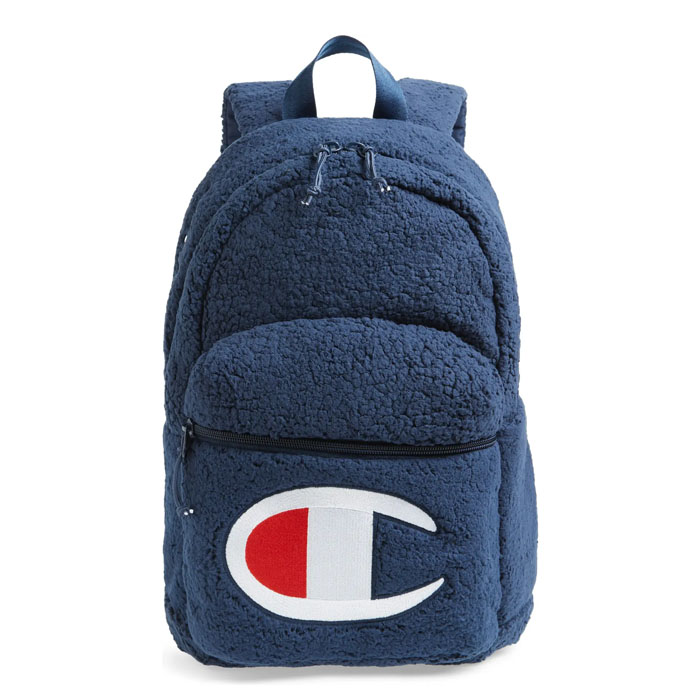 Mini Mochila Champion Unisex Sherpa Azul 25180608117