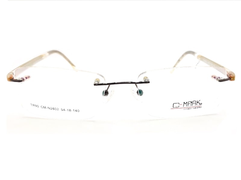 Armazón oftálmico C-MARK N2602 54-18-140 3 piezas