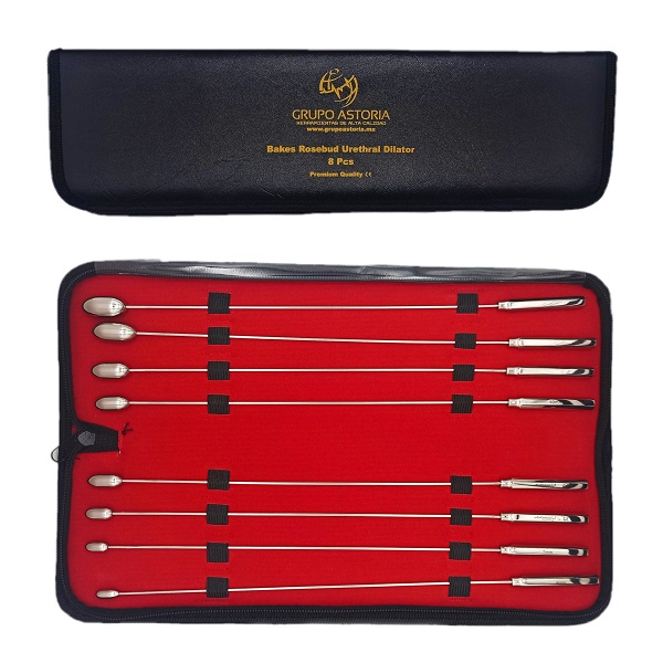 Dilatatore Suoni Uretrali Bakes Rosebud Set 8 Pezzi Di Chaghi