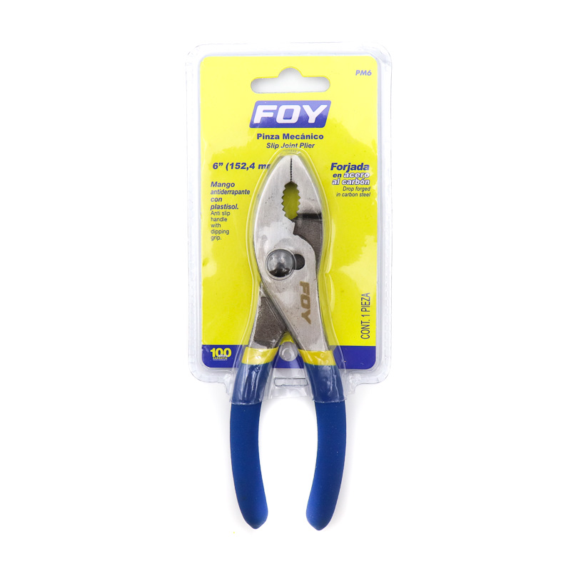 Pinza Para Mecánico 6 Pulgadas. Foy