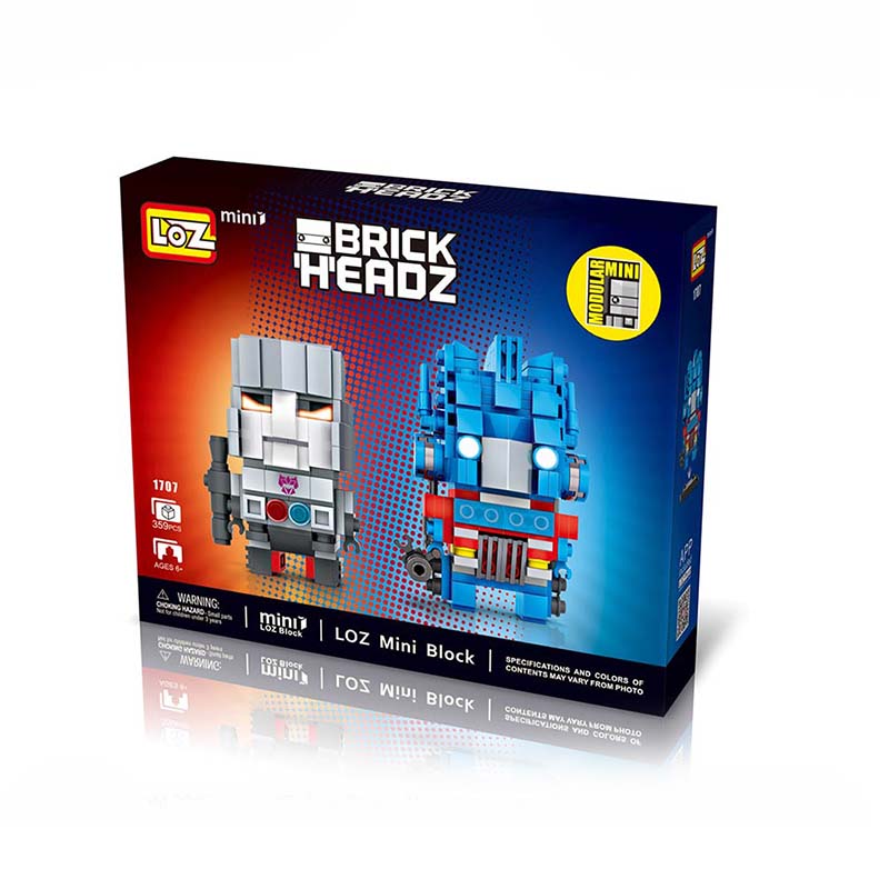 Loz Brickheadz - Transformers - Optimus & Megatron