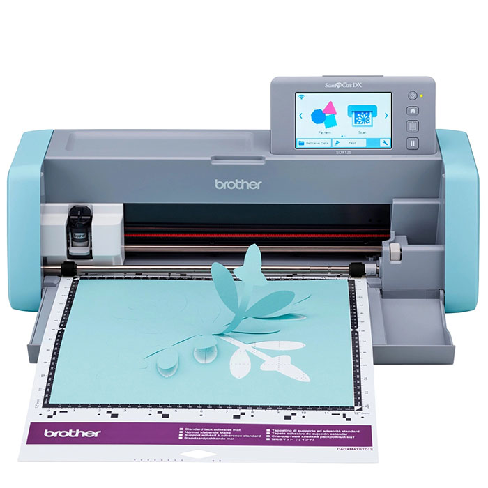 Mini Plotter De Corte Brother ScanNCut SDX125 Escáner Incorporado 12"