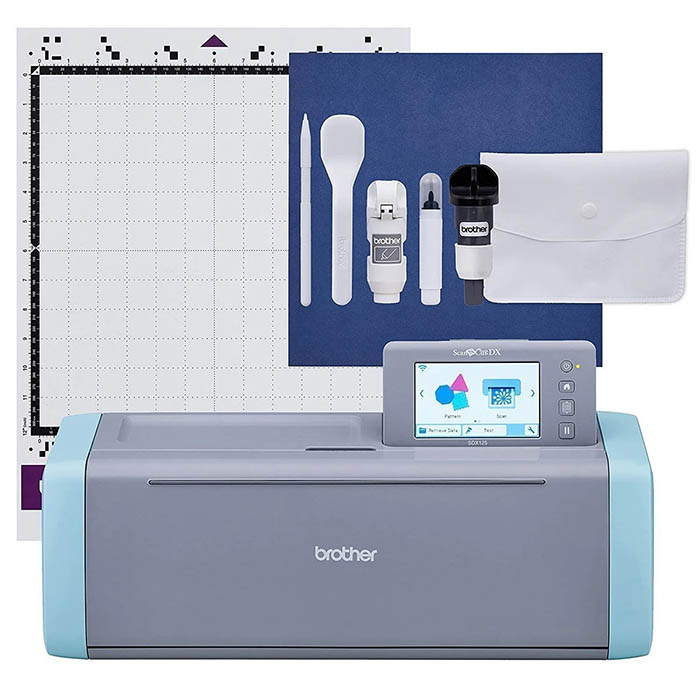 Mini Plotter De Corte Brother ScanNCut SDX125 Escáner Incorporado 12"