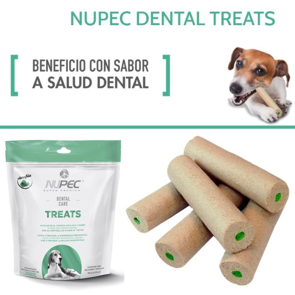 Premios Perro Dental Care Treats Super Premium Nupec.