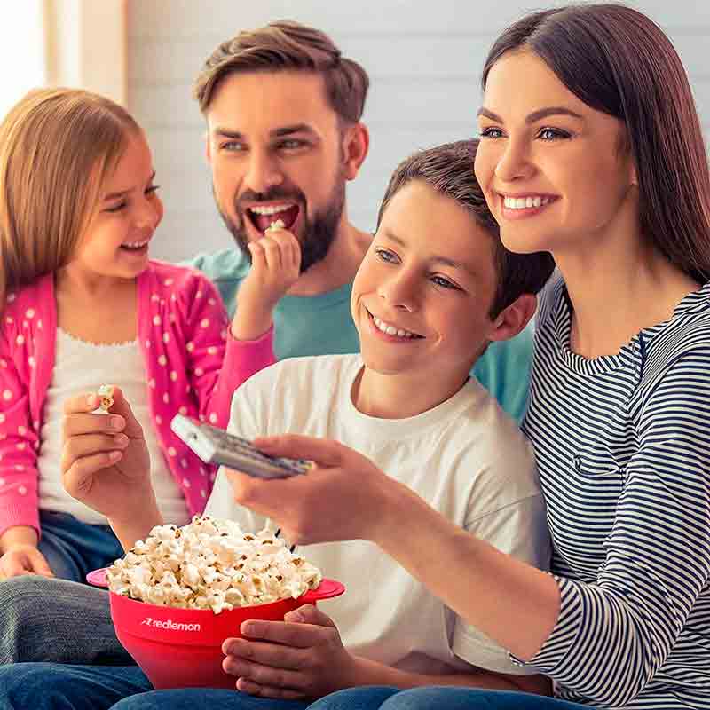 Palomera para Microondas de Silicón Sin Aceite 15 Tz Redlemon