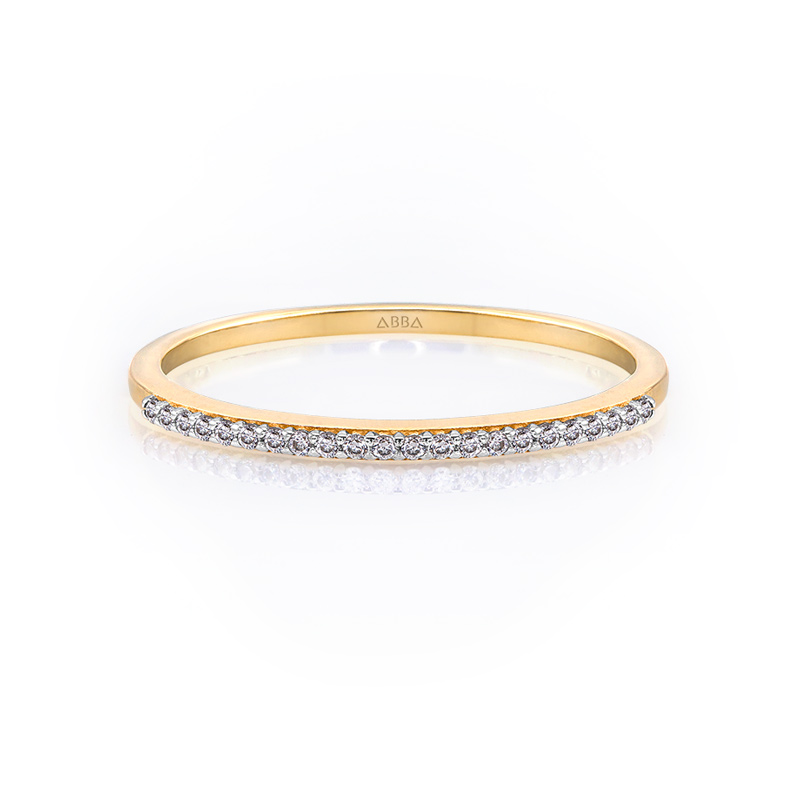 CHURUMBELA ULTRA DELGADA 1 MM ORO 14K ABBA JOYAS