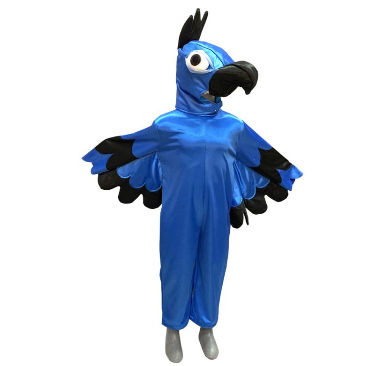 Disfraz de Guacamaya Azul Niños. 