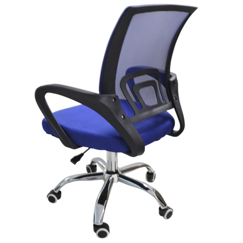Silla Oficina Azul Escritorio Respaldo Malla Home Office