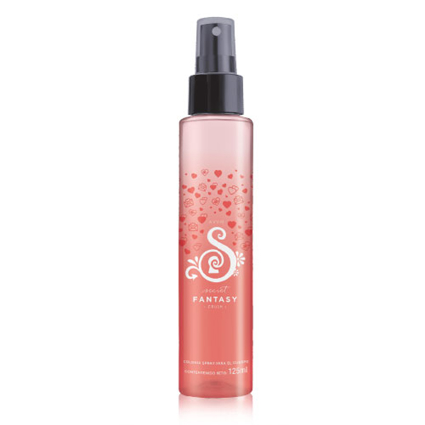 Colonia Spray para el Cuerpo Secret Fantasy Crush de Avon 125ml
