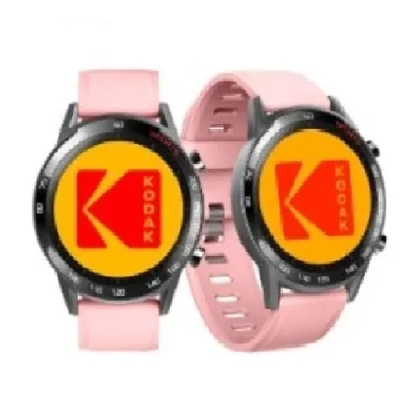 Smartwatch Kodak Fit Watch Con Termómetro Ft3r Con 2 Correas Gris/Rosa