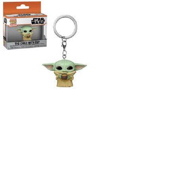 Funko Keychain The Mandalorian - The Child w/Cup