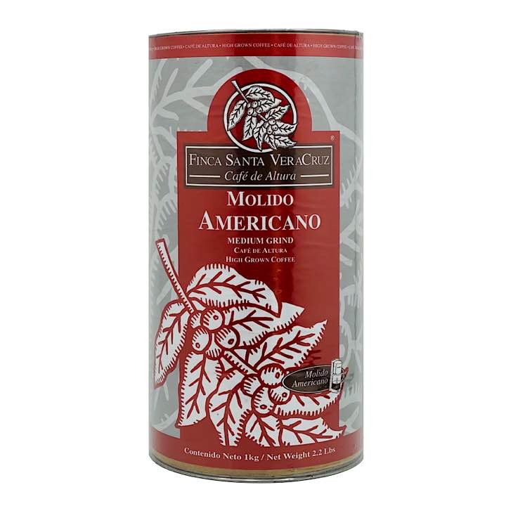 Café Molido Americano Finca Santa Veracruz 1 kg.