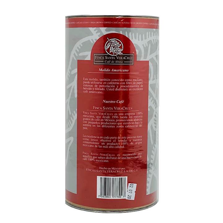 Café Molido Americano Finca Santa Veracruz 1 kg.