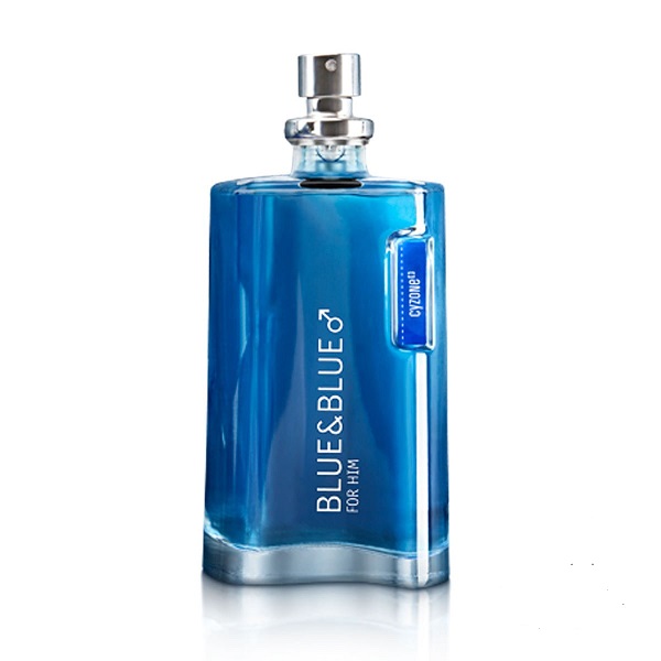 Blue & Blue for Him by Cyzone Perfume para Caballero 75 ml