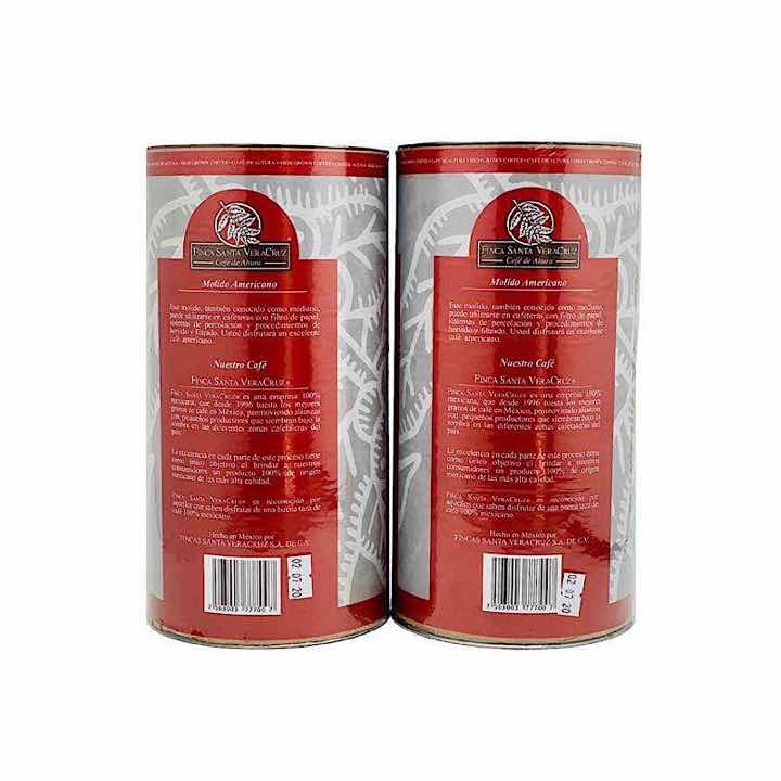 Café Molido Americano Finca Santa Veracruz 2 kg.