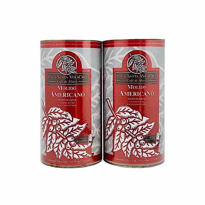 Café Molido Americano Finca Santa Veracruz 2 kg.