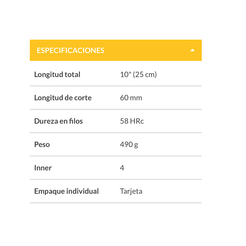 TIJERAS GRANDES PARA HOJALATERO 10 CUCHILLAS CORTAR LAMINAS MULTIUSOS PRETUL