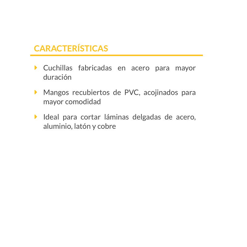 TIJERAS GRANDES PARA HOJALATERO 10 CUCHILLAS CORTAR LAMINAS MULTIUSOS PRETUL