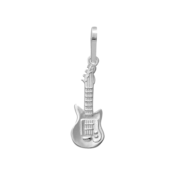 Dije de Guitarra Eléctrica  en Plata .925 