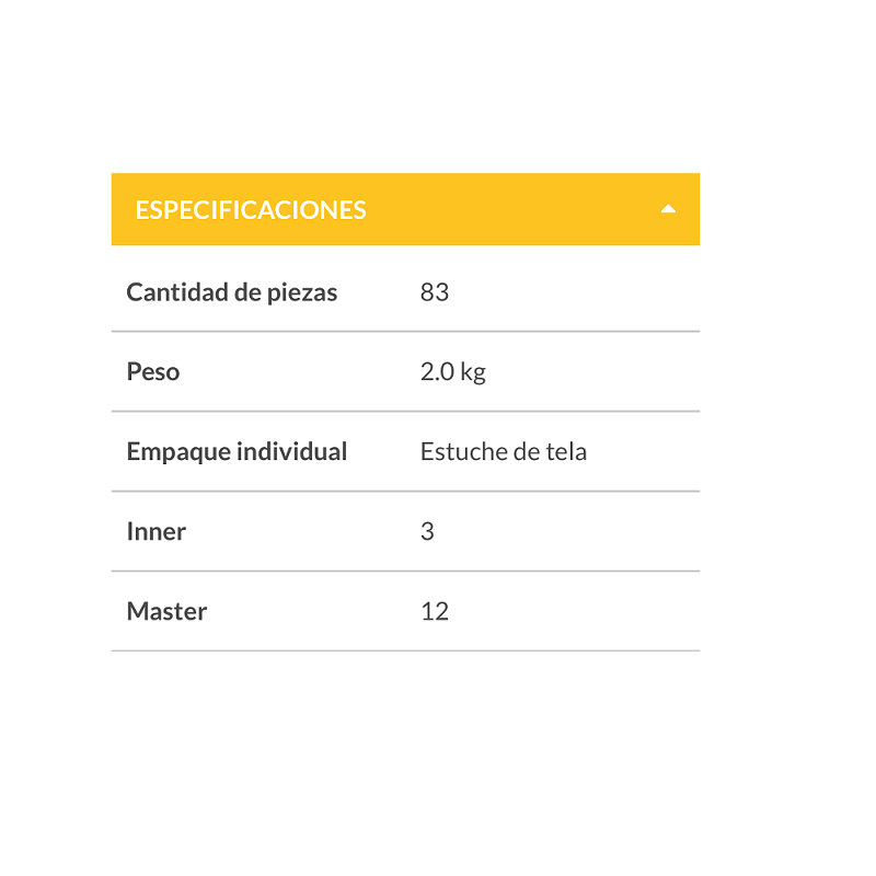 JUEGO DE HERRAMIENTAS MECANICA DADOS PUNTAS LLAVES ALLEN MALETIN 85 PIEZAS PRETUL